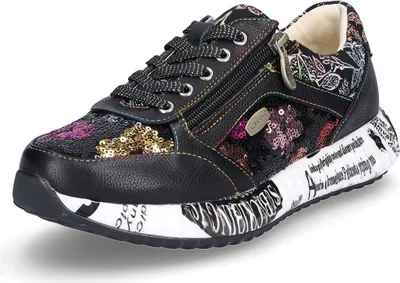 Produktbild von Laura Vita Damen Sneaker schwarz