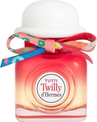 A bottle of Hermès Tutti Twilly d'Hermès Eau de Parfum.