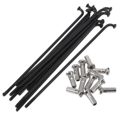 Imagen del producto de Radios para bicicleta, calibre 14G, 110mm, acero inoxidable, color , juego de 1 unidad, duraderos, mejora para ruedas de bicicleta, radios
