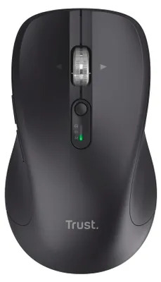 Productafbeelding van Treva Draadloze Muis met ultrasnelle scrollwiel, Bluetooth + 2,4 GHz
