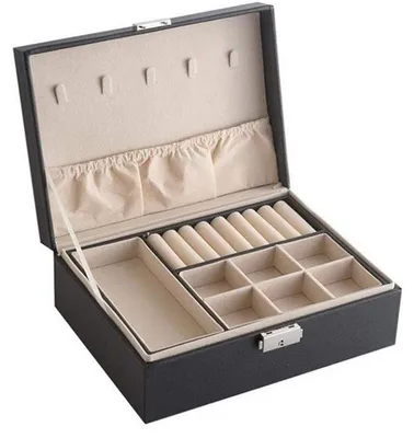 Immagine prodotto di Verk 01788 Portagioie design 23 x 17 x 9 cm nero