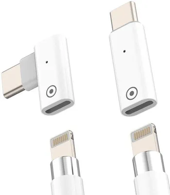 Productafbeelding van USB-C adapter voor Apple Pencil 1e generatie (2 stuks)