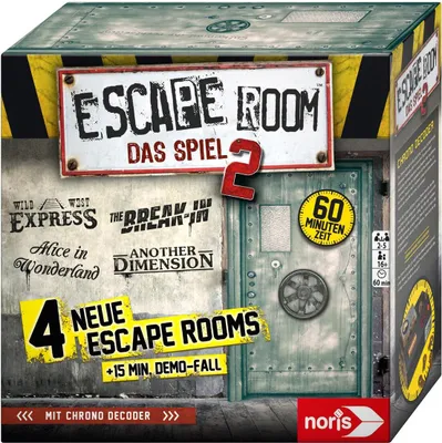 Obrázek produktu pro Noris Escape Room Duo Horror, Stolní hra, Cestování/dobrodružství, 16 rok/roky
