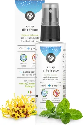 Image de Animal House – Lotion naturelles pour l'hygiène bucco-dentaire des chiens (spray pour une haleine fraîche)