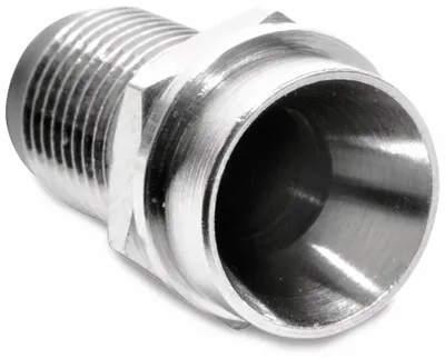 Produktbild von LED Fassung, 5 mm, schwarz eloxiert, versenkt