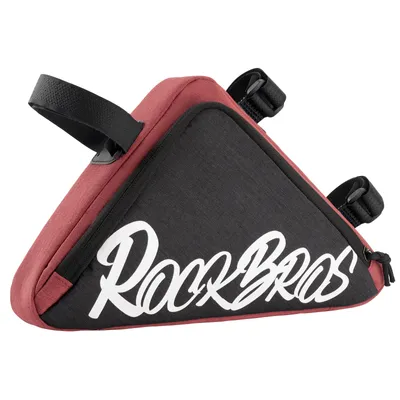 Produktbild von ROCKBROS Fahrrad Dreieckstasche Tragbare Rahmentasche Wasserabweisend MTB 1,4L rot