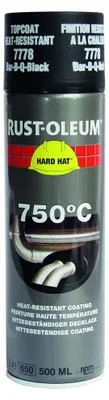 Obrázok produktu pre Rust-Oleum žiaruvzdorná farba 750°C čierna v spreji 500ml