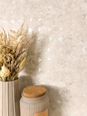 Produktbild von NEWROOM Tapete Saran Beige Vliestapete - Modern Rauten Used-Look  Germany