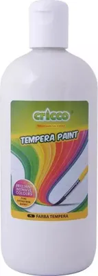 Image de Peinture à la détrempe 500ml blanc CRICCO