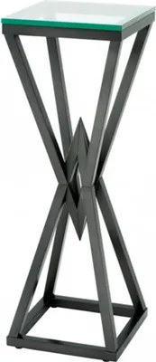 Produktbild von Casa Padrino Luxus Beistelltisch / Säule Edelstahl Bronze Finish 35 x 35 x H 101 cm - Tisch Möbel
