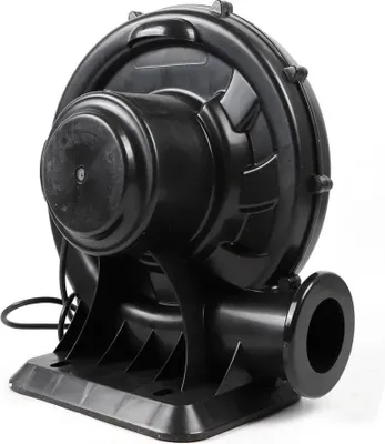 Zdjęcie produktu dla Elektryczna dmuchawa/pompa powietrza do nadmuchiwanego zamku do skakania - Dmuchawa - 250 W - Zasilanie sieciowe - Wtyczka EU - Złota