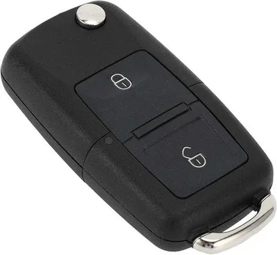 Image de Boîtier de clé automatique à 2 boutons pour VW Passat 2002-2005 - Remplacement de la télécommande de verrouillage
