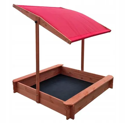Obrázok produktu pre Pieskovisko so strieškou Pieskovisko drevené pre deti 105x120cm