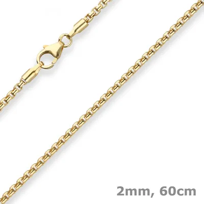 2mm-Veneziakette-rund-aus-333-Gelbgold-60cm