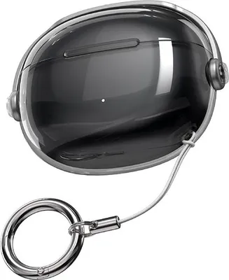 Immagine prodotto di INF Custodia Protettiva per Auricolari LolliPro3 Trasparente+Nero
