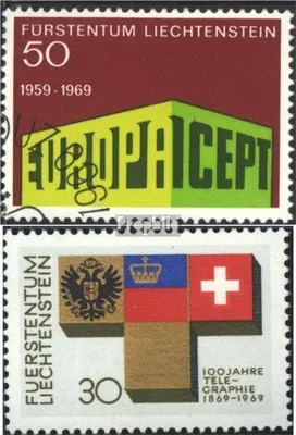 Produktbild von Briefmarken Liechtenstein 1969 Mi 507,517 (kompl.Ausg.) postfrisch Sondermarken