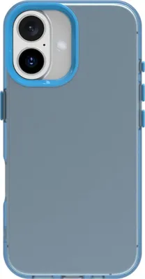 Produktbild von Mobigear Crystal iPhone 16 Plus Hülle Hardcase Backcover - Blau