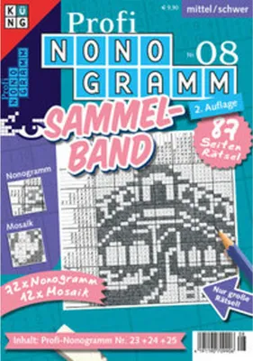 Image de Profi-Nonogramm 3er-Band Nr. 8
