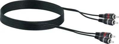 Produktbild von Schwaiger Audiokabel Cinch Audioverbindung 5,0m Schwarz