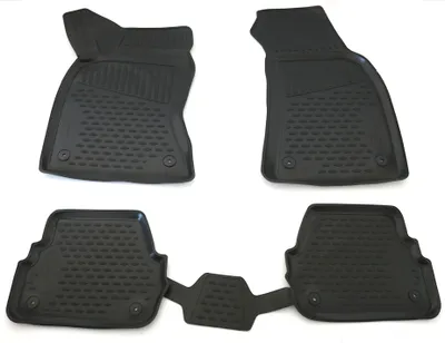 Produktbild von AD Tuning Gummi Fußmatten Set für Audi A6 C5 Avant, Bj. 1997-2005