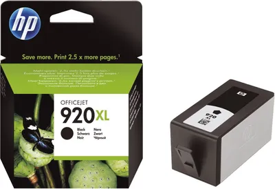 Zdjęcie produktu dla Wkład atramentowy HP CD975AE 920XL 1 200 stron 49 ml czarny