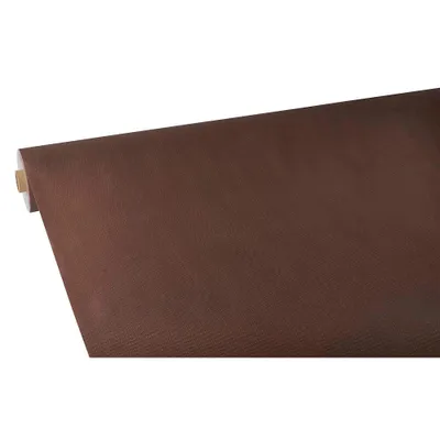 Produktbild von PAPSTAR Tischdecke soft selection plus 84948 braun 1,18 x 25,0 m