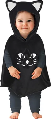 Produktbild von Niedlicher Katzenponcho für Babys 18-24 Monate für Halloween & Fasching