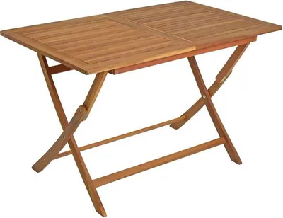Produktbild von Gartentisch Holztisch Tisch Balkontisch Akazie Holz Esstisch Gartenmöbel Eckig