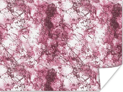 Produktbild von MuchoWow® Poster Marmor - Rosa - Luxus 40x30 cm - Plakate für die Wände - Poster Wohnzimmer