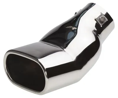 Imagen del producto de Simoni Racing, embellecedor de escape TRX/62, tubo de escape, embellecedor, 117 mm, 190 mm, acero inoxidable, curvado