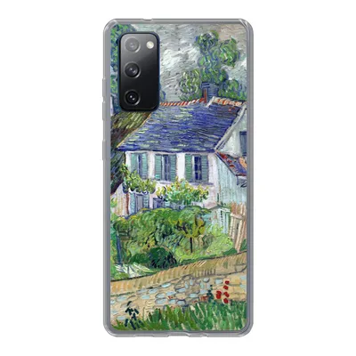 Produktbild von MuchoWow® Handyhülle Schutzhülle Hülle für Samsung Galaxy S20 FE Haus in Auvers - Vincent van Gogh Silikon Softcase Handy Hülle - Abdeckung