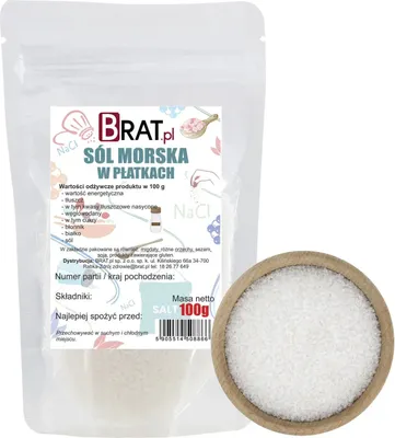 Obrázok produktu pre Vločky morskej soli 100g