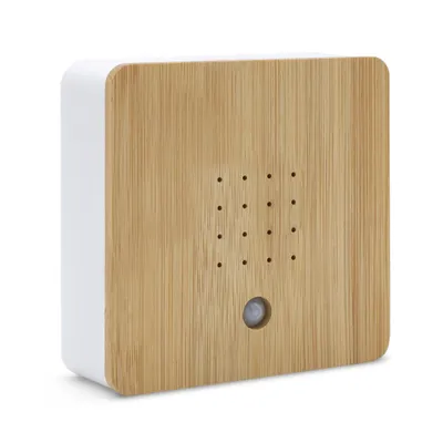 Produktbild von 1.02 Soundbox Vogelgesang mit Bambusfront - beruhigendes und entspannendes Vogelgezwitscher - Holz