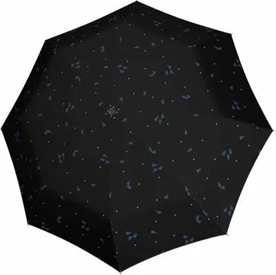Produktbild von Knirps A.050 medium manual Regenschirm Taschenschirm Schirm 2Fly black