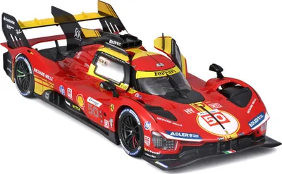Produktbild von Bburago 18-36322P2 - Modellauto - Ferrari 499P LMH #50 '24 (Maßstab 1:43) Auto Sammler Spielzeugauto