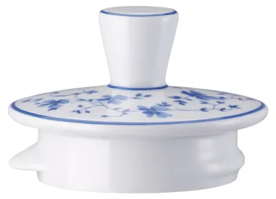 Deckel für Teekanne 1,2 L, Porzellan, blau, Ersatzteil
