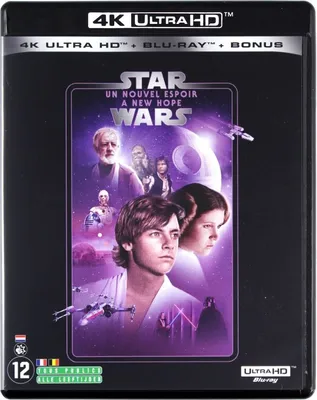 Zdjęcie produktu dla Gwiezdne wojny: Epizod IV - Nowa nadzieja [BLU-RAY+BLU-RAY 4K]