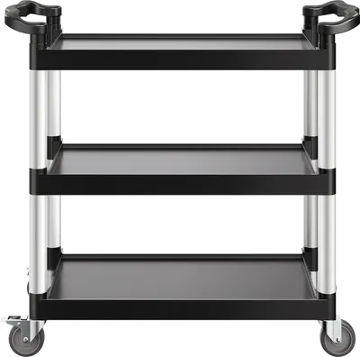 Produktbild von SucceBuy Mehrzweckwagen mit 3 Ebenen, Service- und Werkzeugwagen, 106x49x98cm
