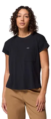Produktbild von Columbia Damen Daniela Falls Short Sleeve Kurzärmeliges T-Shirt, Schwarz, M EU
