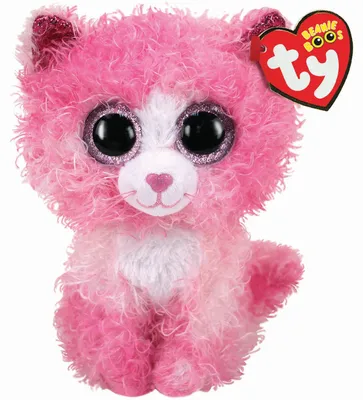 Image de ty 36308 Figurine en peluche Beanie Boos - Chat Reagan, 15 cm
