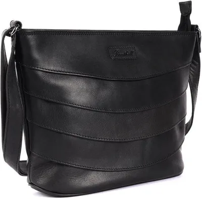 Zdjęcie produktu dla Benthill Ladies Handbag Leather - Shopper wykonany z miękkiej, wysokiej jakości skóry naturalnej - Vintage Fashion Bag Pouch - Torby na ramię - Torba na ramię