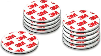 Obrázek produktu pro INF Nástroj pro instalaci magnetického detektoru kouře 10dílné magnetické lepicí podložky 70 mm