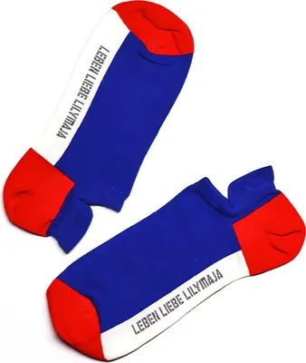 Produktbild von MEGAGROUP Quarter Socken Kurzschaft Baumwolle 1 Paar Gr. 35-39 Dreifarbig