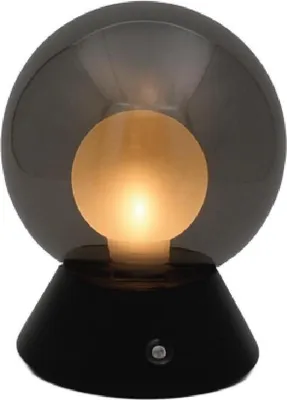 Produktbild von Luxus - Touch-Tischlampe - Nora - Schwarz - H16 x Ø12