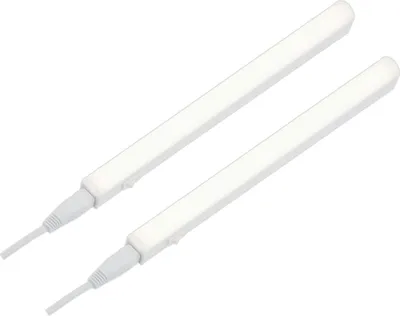 Produktbild von Briloner TOOK 2er Set LED Unterbauleuchte, Montagematerial, Neutralweißes Licht, Weiß, 31,3x2,2x3 cm