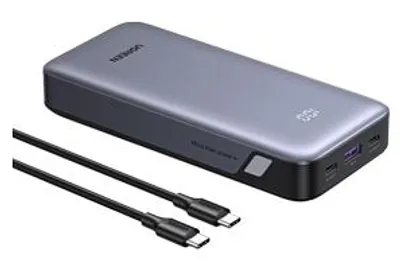 Zdjęcie produktu dla Powerbank UGREEN 20 000 mAh, 67 W, dwukierunkowe szybkie ładowanie, szary, uniwersalny