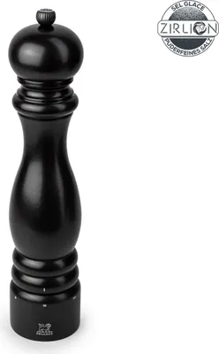 Produktbild von PEUGEOT Salzmühle PARIS 30cm Buchenholz Satin-Schwarz uSelect Zirkonia-Mahlwerk
