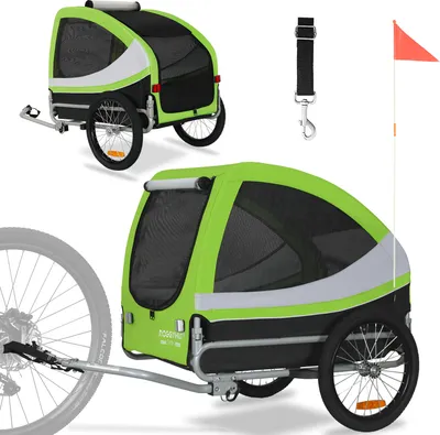 Produktbild von DOGGYHUT® "Tobi" LARGE       Hundefahrradanhänger Hundeanhänger Fahrradanhänger