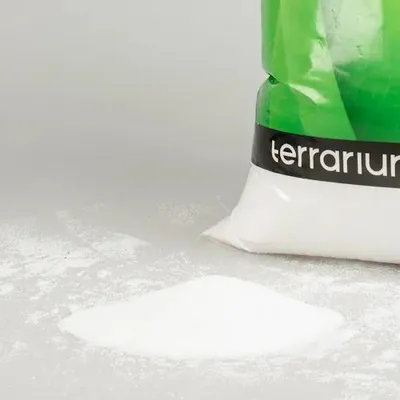 Productafbeelding van Terra Della Terrariumzand wit 12,5 kg | Natuurlijk terrarium substraat voor woestijnreptielen