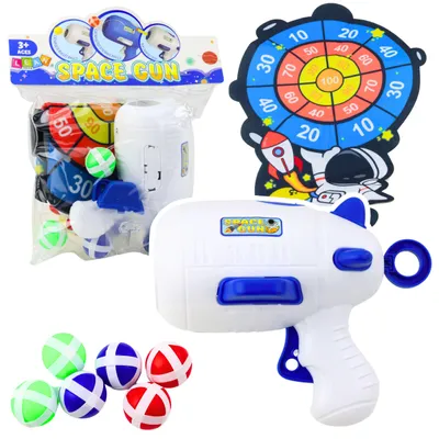 Immagine prodotto di Gioco di abilità Tiro al bersaglio Pistola Velcro Palle Spazio